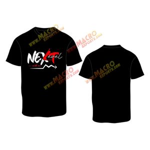 เสื้อยืดคอกลมผ้าฝ้าย100% ดำทางการสวมใส่สบายแบบลำลองสั่งทำ - Product Image 1