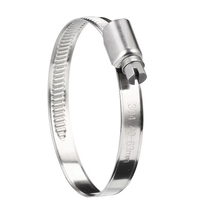 Système métrique de collier de serrage en acier inoxydable de type allemand 304 de taille personnalisée en gros de Chine