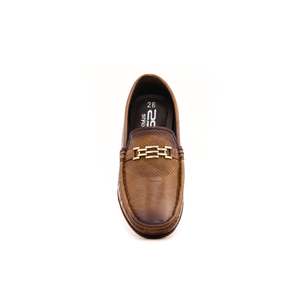 Mocasín formal mostaza para niños - Product Image 1