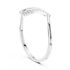 Bague ajustable au design floral 10K pour femme - Product Image 3