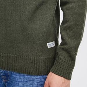 Custom <b>Men's</b> 1/4 Zip Closure Long Sleeve Classic Polyester/Cotton Twill Breathable Pullover Sweater Autumn Warm Knitwear - Product Image 5