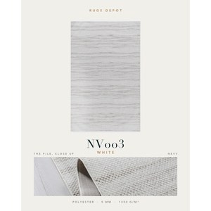 Wholesale Polyester Area Rug NEVV NV003 White Machine Made <b>Turkish</b> <b>Carpet</b> for Living Room Hotel Project - Product Image 2