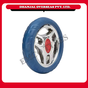 Ruedas EMCO duraderas de neumáticos sólidos de EVA de 6 pulgadas para Cochecitos de bebé azul ligero resistente a perforaciones diseñado para una seguridad suave - Product Image 6