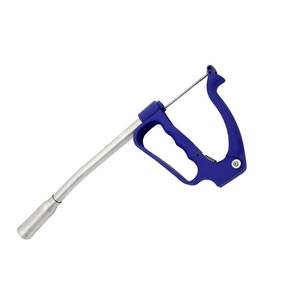 Aplicador de Bolas para Ovejas con Mango Curvo de Plástico, Pistola de Administración con Cabezal de Diámetro Personalizado, Empujador de Píldoras Veterinario para Ganado con Imán - Product Image 5