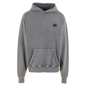 Sudaderas con capucha lavadas con ácido para hombre de calidad superior Estilo callejero personalizado de gran tamaño y lavadas con ácido a la moda para el invierno - Product Image 1