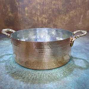 Tapas de platos para servir artesanías modernas más vendidas, minimalistas, seguras, de cobre puro, aptas para lavavajillas, ecológicas, de alta calidad, India - Product Image 3