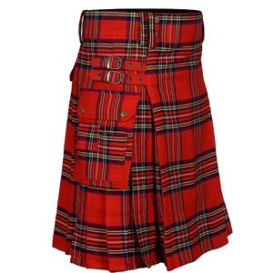 Robe Gordon Tartan pour hommes Kilt de haute qualité pour hommes 10 pièces Service OEM SP-3305 écossais Pro PK pour hommes - Product Image 4