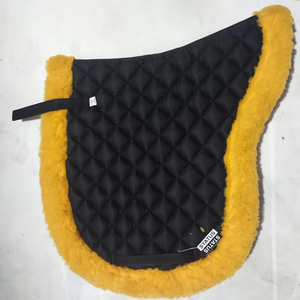 Couleurs personnalisées selle de cheval tissu de coton de haute qualité rembourrage en mousse réglable cheval saut tapis de selle - Product Image 3