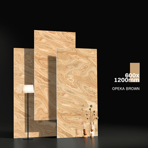 Vente chaude : Carreaux de porcelaine modernes, imitation brique, pour décoration murale intérieure, fabriqués en Inde pour garage - Product Image 1