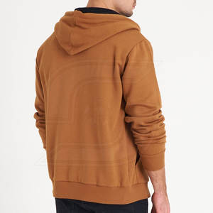 Sudadera con capucha de invierno para hombre de mejor diseño, gran oferta, ropa de calle, patrón sólido, tela de punto, 100% algodón, cuello con capucha, forrado, teñido liso - Product Image 6