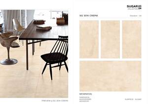 Traitement de surface mat 600x600mm, 600x1200mm, 800x800mm Carreaux de sol en porcelaine avec finition en sucre - Product Image 5