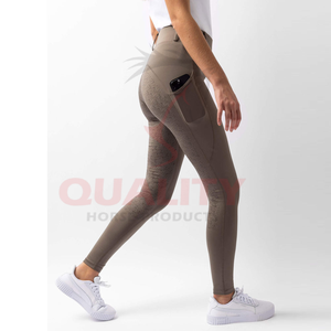 Jodhpurs ecuestres duraderos con cintura flexible, tela que absorbe la humedad, costuras reforzadas y comodidad de conducción - Product Image 6