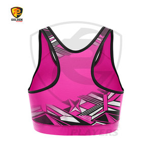 Soutien-gorge de sport de haute qualité fabriqué de qualité supérieure pour femmes vêtements d'entraînement actifs soutien-gorge de sport de fitness pour le yoga et la salle de sport taille XL - Product Image 3