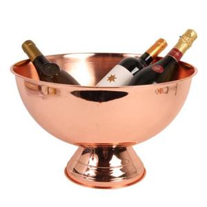 Luxury Copper <b>Ice</b> <b>Bucket</b> with <b>Insulated</b> Interior & Designed for Keeping <b>Ice</b> Fresh at Gatherings at Very Affordable Price - Product Image 2