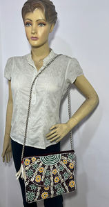 New Arrival <b>Vintage</b> Banjara Women's Messenger <b>Bag</b> Boho Bohemian Hippie Beaded Shoulder/Sling/<b>Clutch</b> Evening Wedding Party - Product Image 4