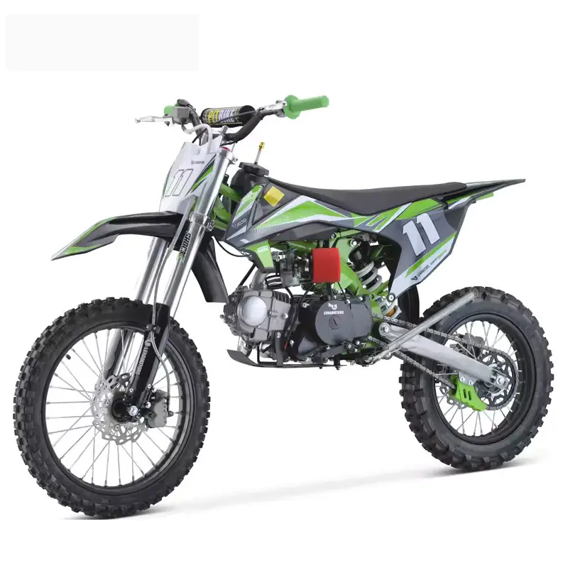 Bicyclette motorisée tout-terrain motocross avec moteur 49cc 110cc 125cc et cadre réservoir de carburant intégré pour adultes