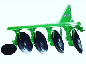 Arado de Discos Montado en Tractor, Implemento Agrícola, Grada de Discos Desplazada de Alta Resistencia, Máquina para Arar Tierras - Product Image 2