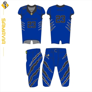 Juego de uniformes de fútbol americano impreso por sublimación para uso en equipos y clubes OEM disponible - Product Image 4