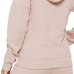 Pull à capuche à manches longues pour femmes au design personnalisé 100% coton avec logo avant de meilleure qualité - Product Image 6