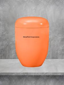 Urna de cremación de Metal de hierro para adultos grande de estilo europeo Proveedor de tarros decorativos de recuerdo de cenizas de entierro conmemorativo más vendidos - Product Image 5