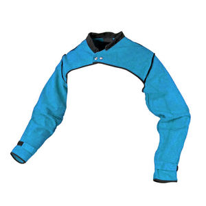 Couvre-poignets de soudeur en cuir suédé teint de haute qualité, résistants à la chaleur et aux flammes, en cuir de vachette, avec manches chaudes EN420 Holy Signs - Product Image 4