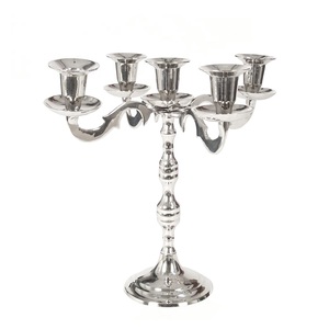 Candelabro de Diseño Elegante para Cena a la Luz de las Velas, Candelabro de Calidad Estándar, Brillante y Pulido, Decoración para Mesa de Comedor de Hotel - Product Image 4