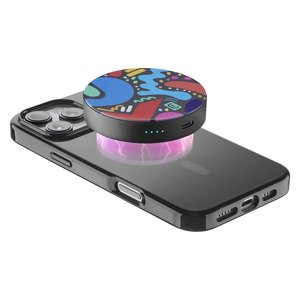 แท่นชาร์จไร้สายโปรโมชั่น MAG VIBE สีดำ 3000mAh PBMAGROUND3000K - Product Image 1