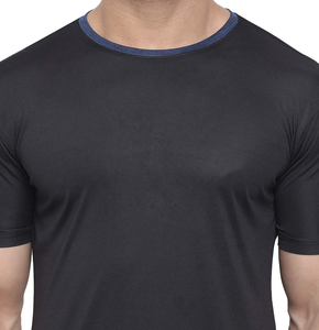 Camiseta deportiva con logotipo personalizado para hombre, ropa de gimnasio para hombre, ropa deportiva de Spandex para correr, camisetas adelgazantes para hombre, camiseta para correr - Product Image 2