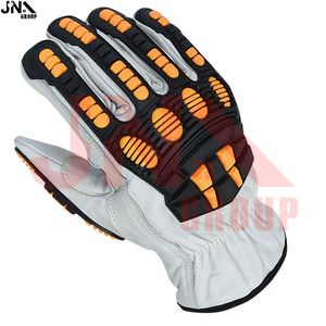 Gants résistants aux coupures de protection supérieure en TPR directe d'usine Gants de sécurité anti-impact à coupe robuste - Product Image 6