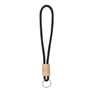 Portachiavi Personalizzato in Noce e Bambù, Gadget Promozionali per Moschettoni e Portachiavi - Product Image 4