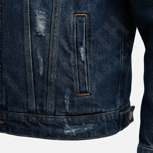 Chaqueta Vaquera Informal para Hombre, Estilo Holgado, Diseño Único, Alta Calidad, Uso en Exteriores, Moda Urbana, Prenda Exterior Duradera - Product Image 5