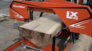 เครื่องเลื่อยสายพานแบบพกพา LX150 รางคู่ 25 แรงม้า เบนซิน ความจุท่อนไม้ 36 นิ้ว ความกว้างการตัด 35.5 นิ้ว - Product Image 3