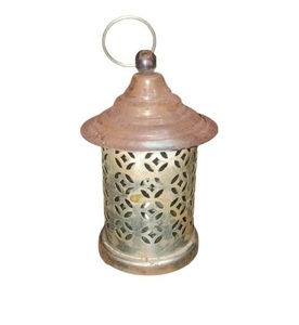 Linterna colgante de hierro de alta calidad con acabado pulido para decoración del hogar Linternas colgantes de metal - Product Image 4