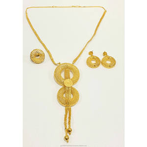 Colgante de moda para mujer chapado en oro de 24kt 4GRM Adorable diseño Pendentif tendance pour femme placa o 24 quilates 4GRM adorable - Product Image 6