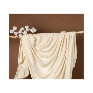 Hot Selling 95% Organic Cotton Single Fabric 180 Gsm Packed Into Plastic Bags Vietnam Manufacturer - Product Image 1