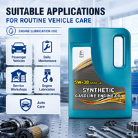 Huile moteur entièrement synthétique SINOPEC 5W-30 API SP ILSAC GF-6A pour voitures à essence modernes 4L/3,5kg