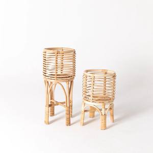 Fournitures de jardinage Nouveau design Fournitures de jardinage décoratives Jardinières de luxe robustes en rotin écologique de fournisseurs vietnamiens - Product Image 2