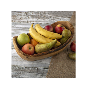 Pâte en bois de luxe bol à fruits assiette à fruits pièce maîtresse bol blanc décoratif bol à fruits en bois pour l'artisanat indien - Product Image 3