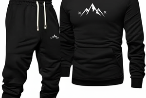 Costume de jogging personnalisé | Tissu lourd | Design Streetwear élégant - Product Image 5