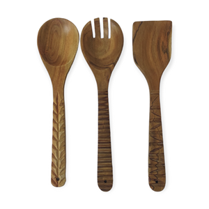 Haute qualité 100% naturel Vintage alimentaire cuillère en bois de mangue biodégradable vaisselle en vrac fait à la main indien vaisselle artisanale - Product Image 4