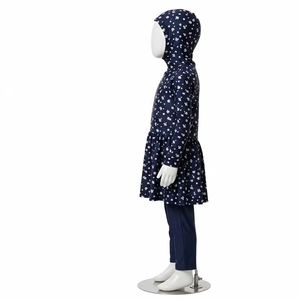 Traje de Baño Modesto para Niños, Tela de Poliéster de Secado Rápido, Elástico, Cómodo, Protección Solar, para Playa, Piscina, Deportes Acuáticos, Venta al por Mayor - Product Image 3