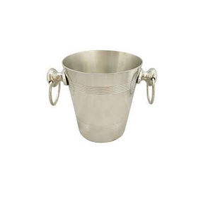 Cubo de hielo de aluminio con revestimiento de plata de alta calidad y cubo de hielo de aluminio pulido brillante hecho a mano a bajo precio - Product Image 2