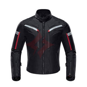 Chaqueta de Motociclismo de Verano, Impermeable, Unisex, Negra, con Protección Completa para el Cuerpo, Transpirable y Resistente al Viento, con Acolchado Blindado - Product Image 1