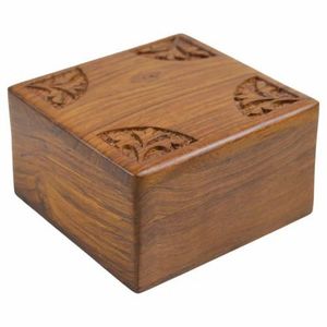 Caja de almacenamiento de joyas de madera con construcción de primera calidad que ofrece almacenamiento seguro para diferentes tipos de accesorios. - Product Image 5