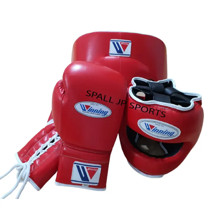 Yüksek kalite Custom Made kazanan Sparring dişliler OEM profesyonel eğitim Sparring setleri özel Logo ve adı boks dişliler