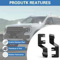 Support de montage pour barre lumineuse LED sur la colonne latérale du capot supérieur pour Ford Ranger 2023-2025