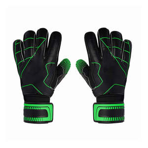 Gants de gardien de but en cuir de qualité professionnelle, uniforme pour hommes, protection complète des doigts, unisexe, utilisation sportive en extérieur - Product Image 2