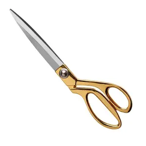Tailor Cutting Scissors Stainless Steel 2023 Elegant Available in Pakistan for Sale Style Golden Color Steel Coating