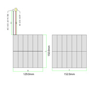 Batterie lithium-ion haute tension 14S6P 21700 50,4V 30000mAh Haute énergie et haute puissance pour véhicules électriques, drones, robotique, stockage d'énergie