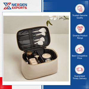 Bolsa de Cosméticos Impermeable de Diseño Moderno, de Cuero PU, con Estampado de Caramelos, con Cierre, para Compradores Globales de India - Product Image 5